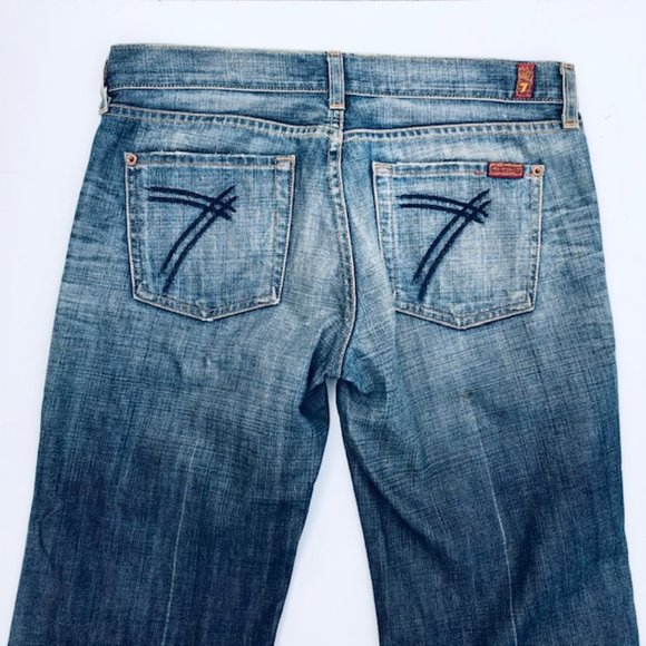 7 FOR ALL MANKIND Crop DOJO Jeans - Picture 5 of 5